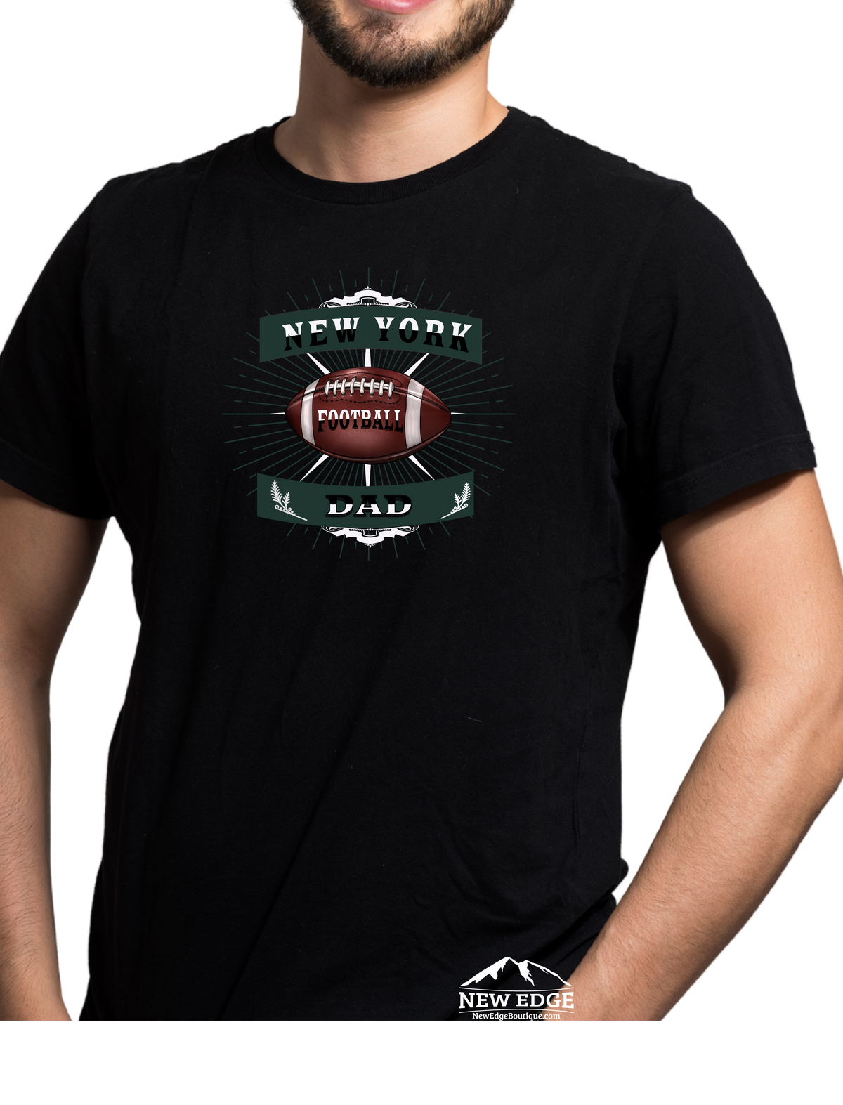 NEW YORK FOOTBALL DAD STATE T-SHIRT