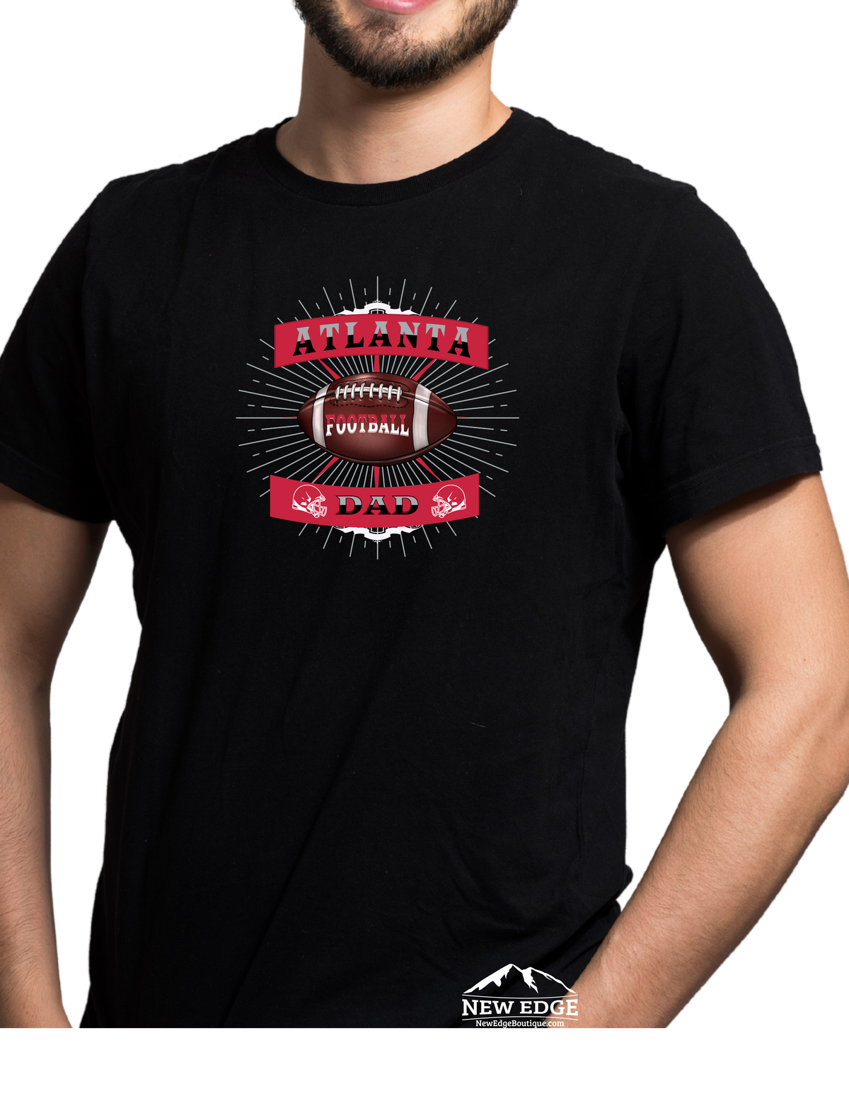 ATLANTA FOOTBALL DAD STATE T-SHIRT