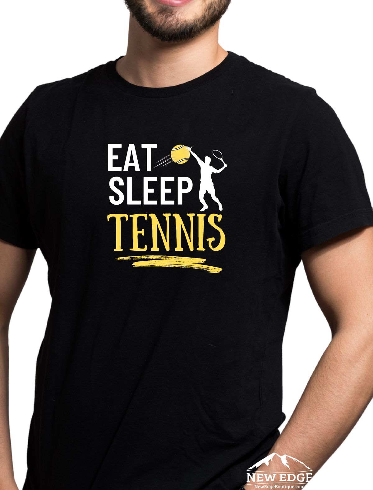 EAT SLEEP TENNIS UNISEX T-SHIRT