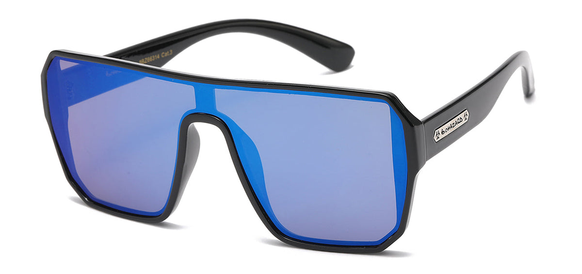 BIOHAZARD 8BZ66314 UNISEX SUNGLASSES: BOLD FASHION FORWARD STYLE