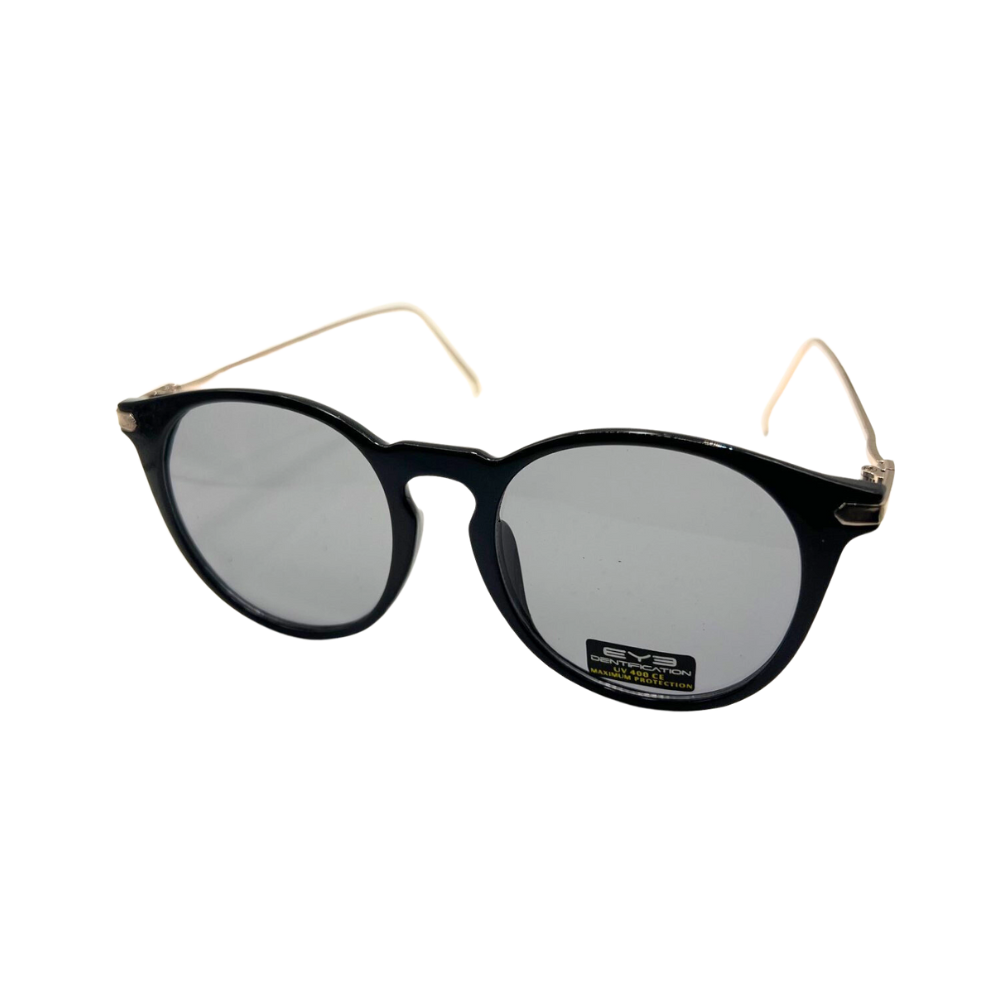 SLEEK BLACK FRAMED SHADES: 8EYED-13057 WAYFARER