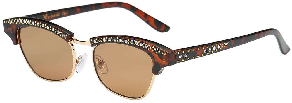 Rhinestone Sunglasses - 8RS1927