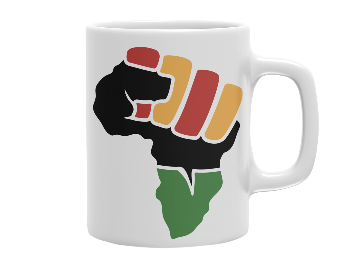 AFRICAN MAP MUG