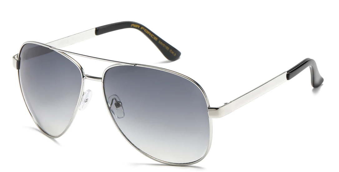 NEW EDGE EYEWEAR AIR FORCE 8AV5185: UNISEX AVIATOR SUNGLASSES FOR TIMELESS STYLE!