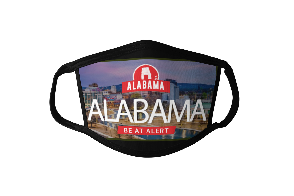 ALABAMA STATE MASK.