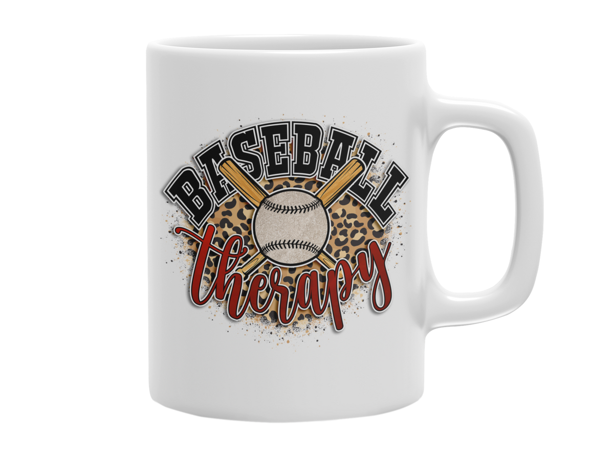 BASEBALL THERAPY -11 OZ MUG