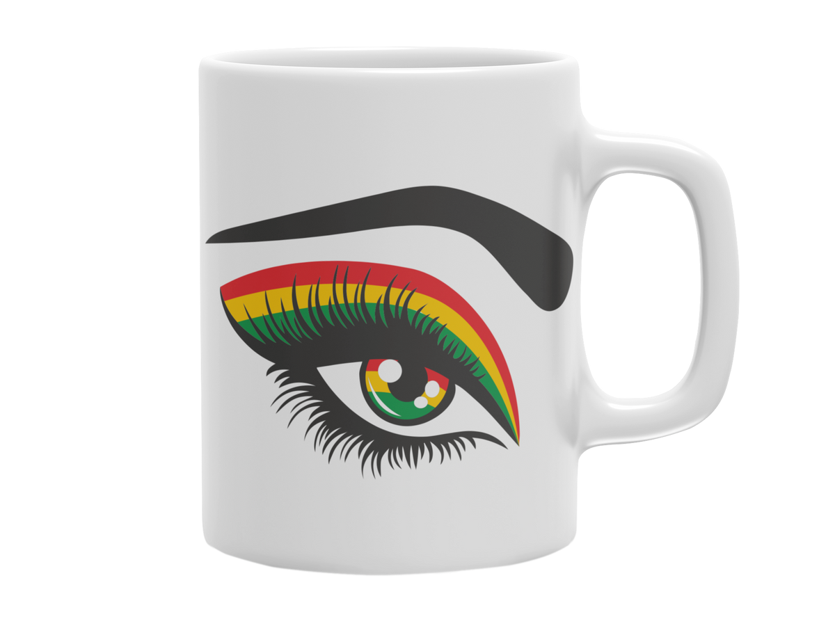 BLACK EYES MUG