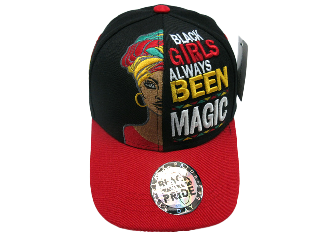 BLACK GIRLS SNAP BACK HAT