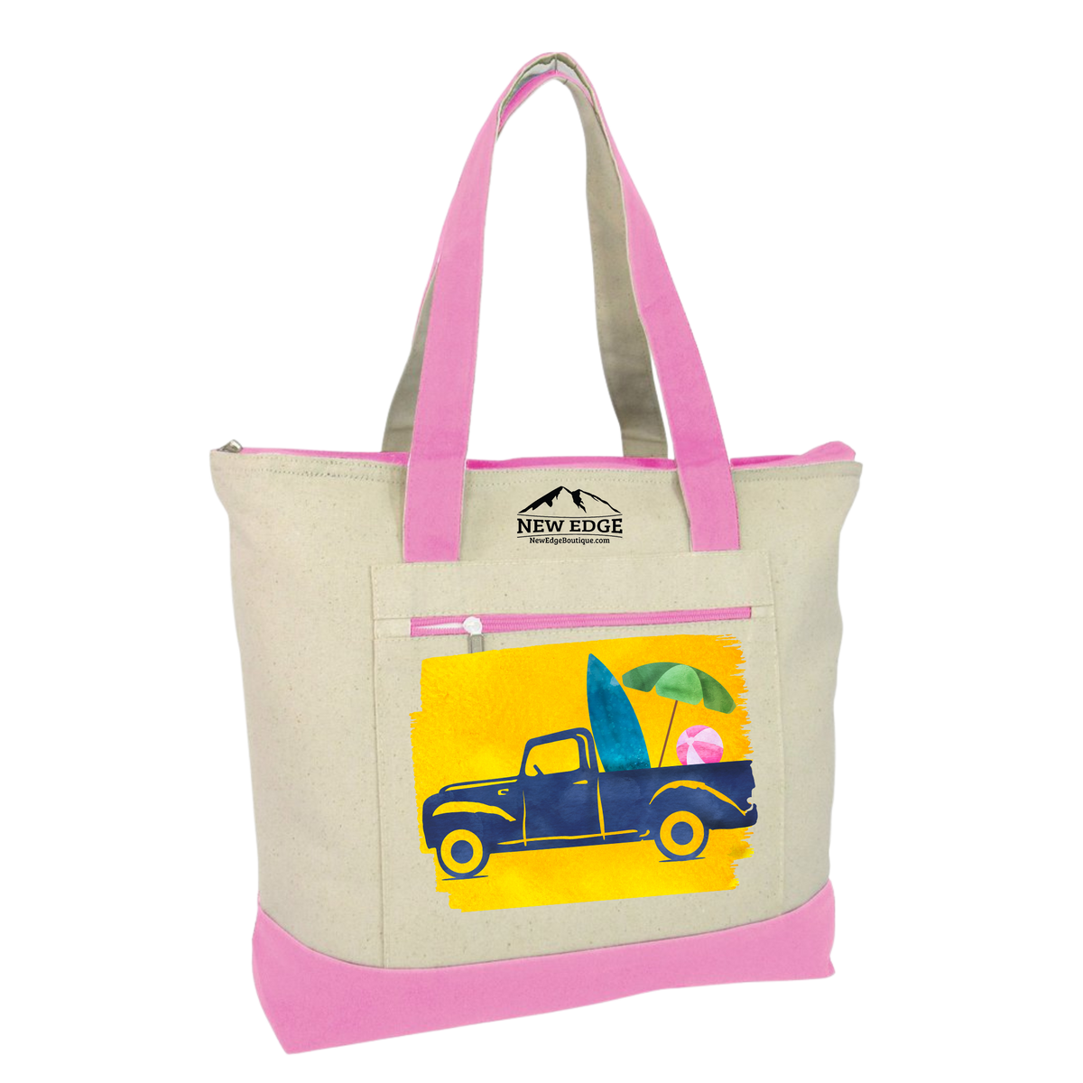 Beach Truck Summer Tote Bag