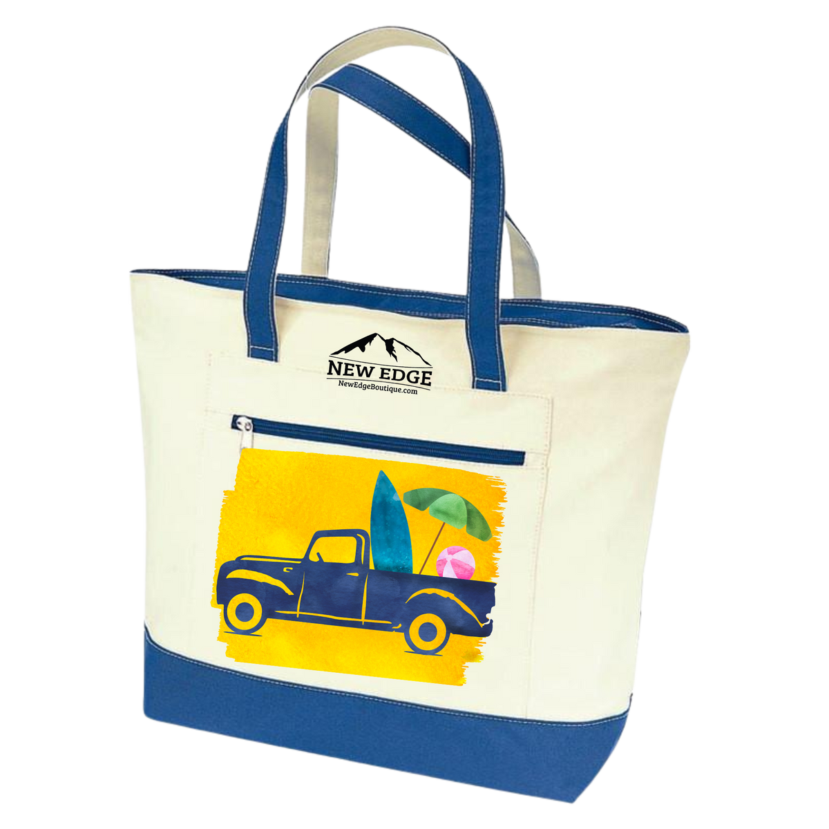 Beach Truck Summer Tote Bag