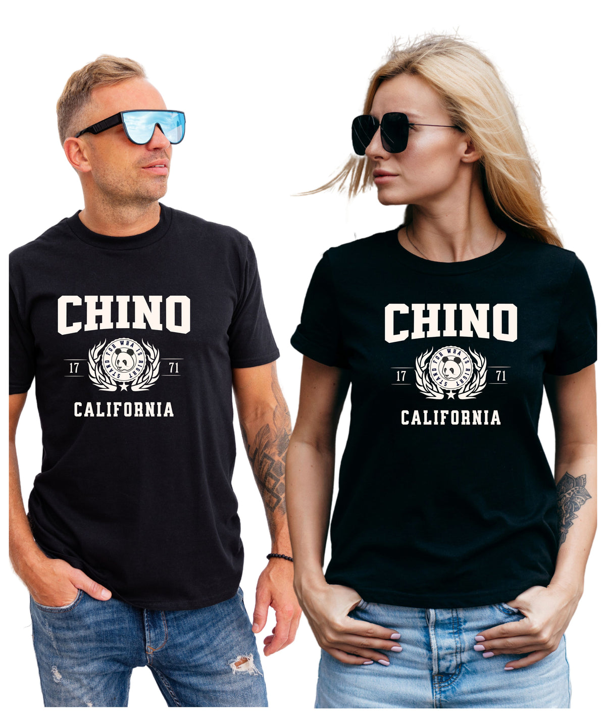 CHINO COLLEGIATE CITY T-SHIRT.