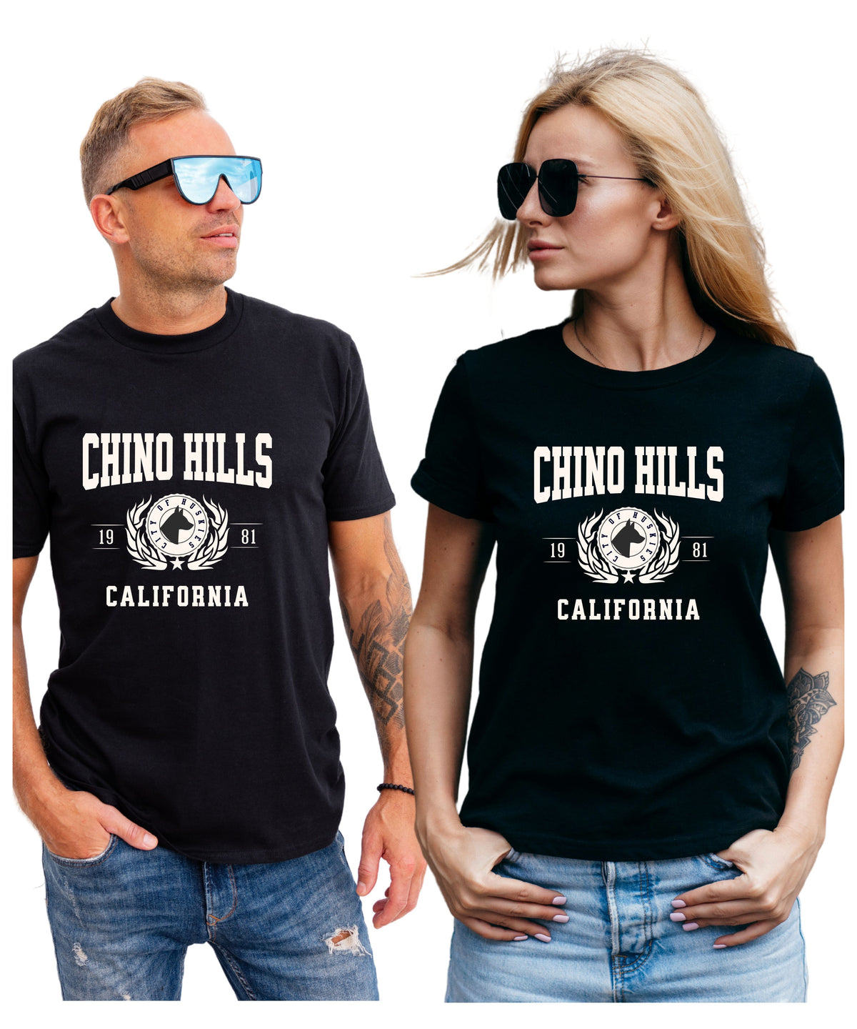 CHINO HILLS COLLEGIATE CITY T-SHIRT.