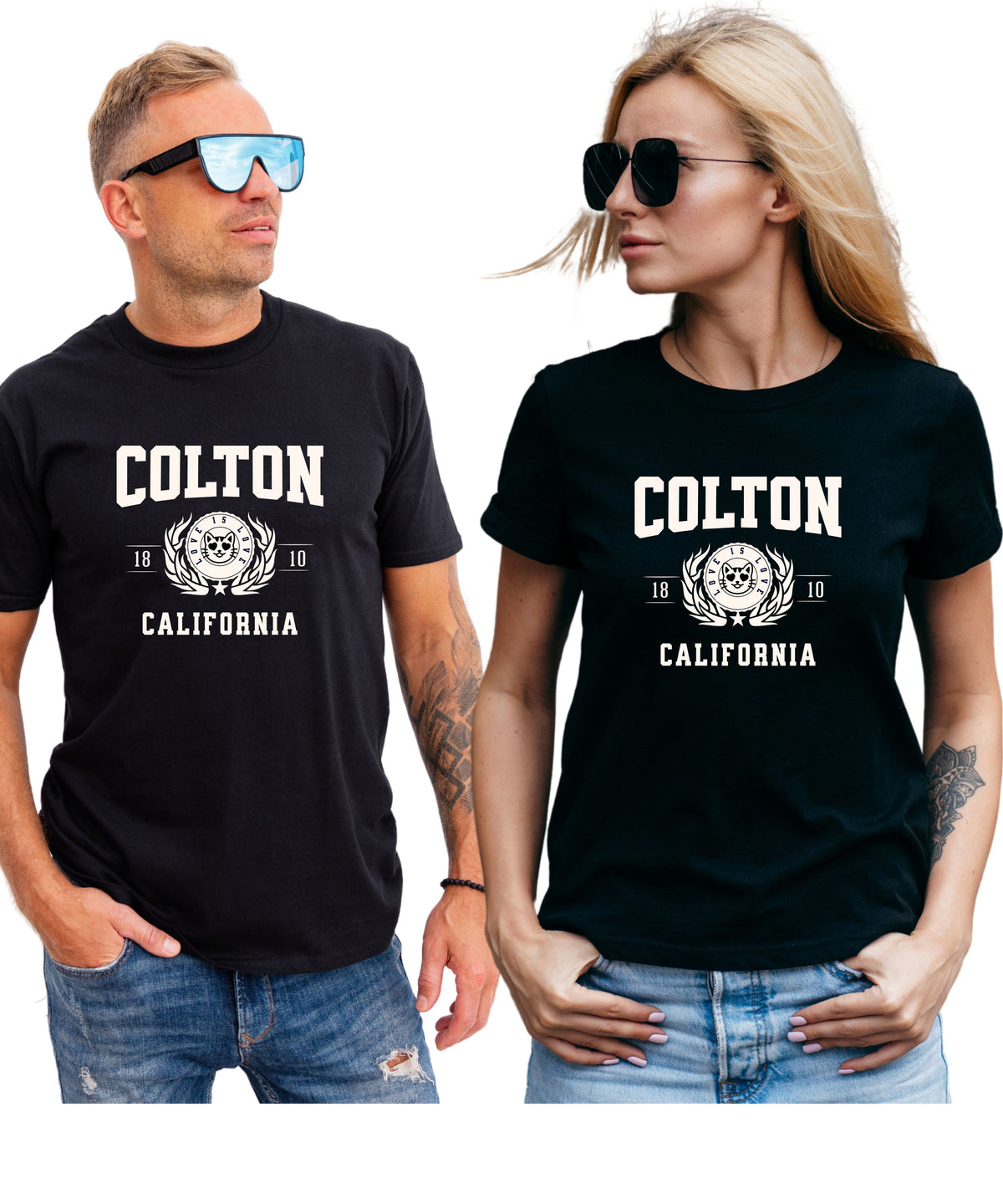 COLTON COLLEGIATE CITY T-SHIRT.