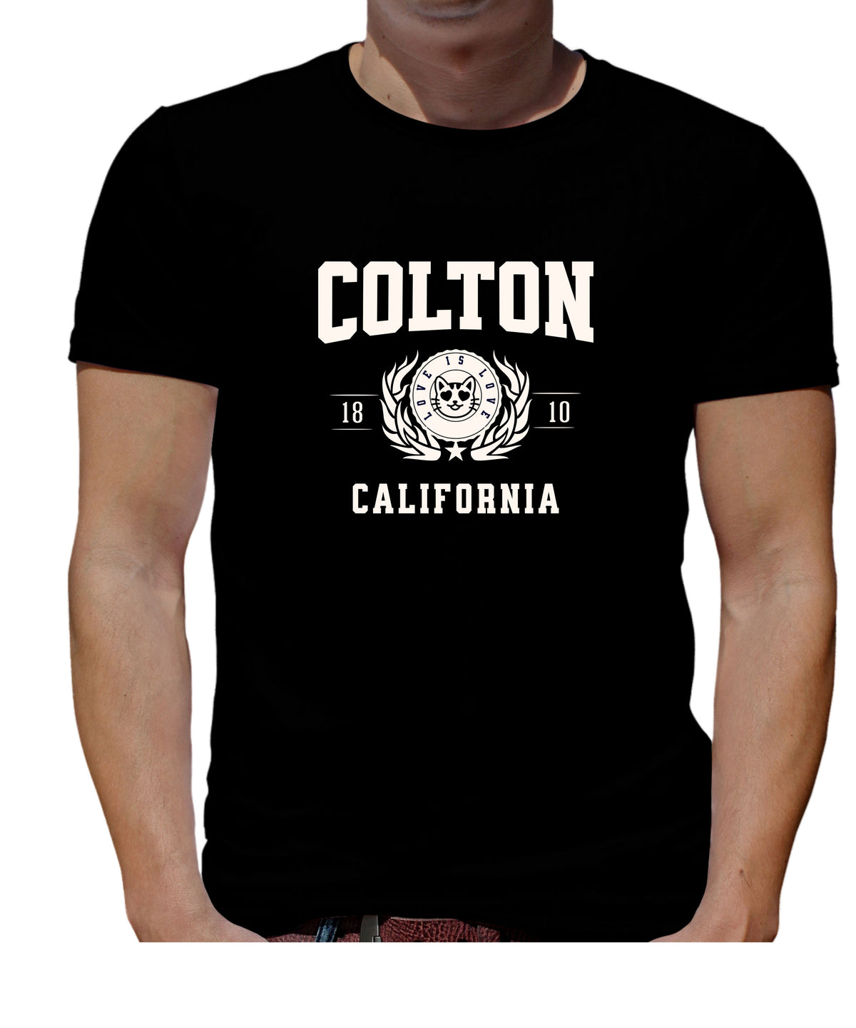 COLTON COLLEGIATE CITY T-SHIRT.