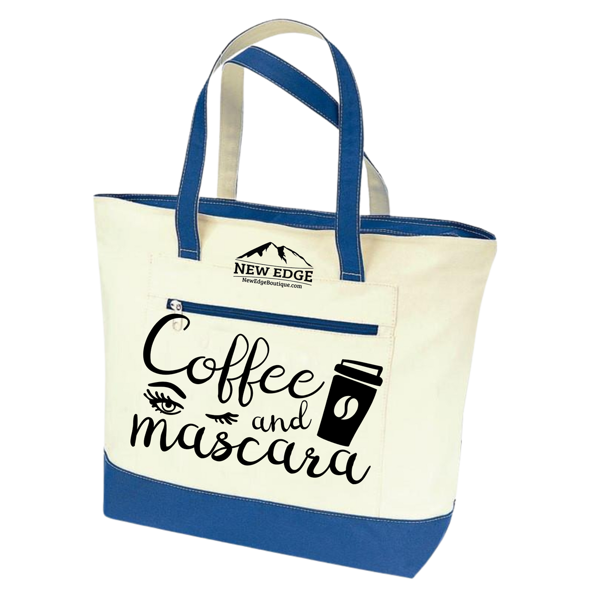 Coffee and Mascara. Coffee Lovers Tote Bag