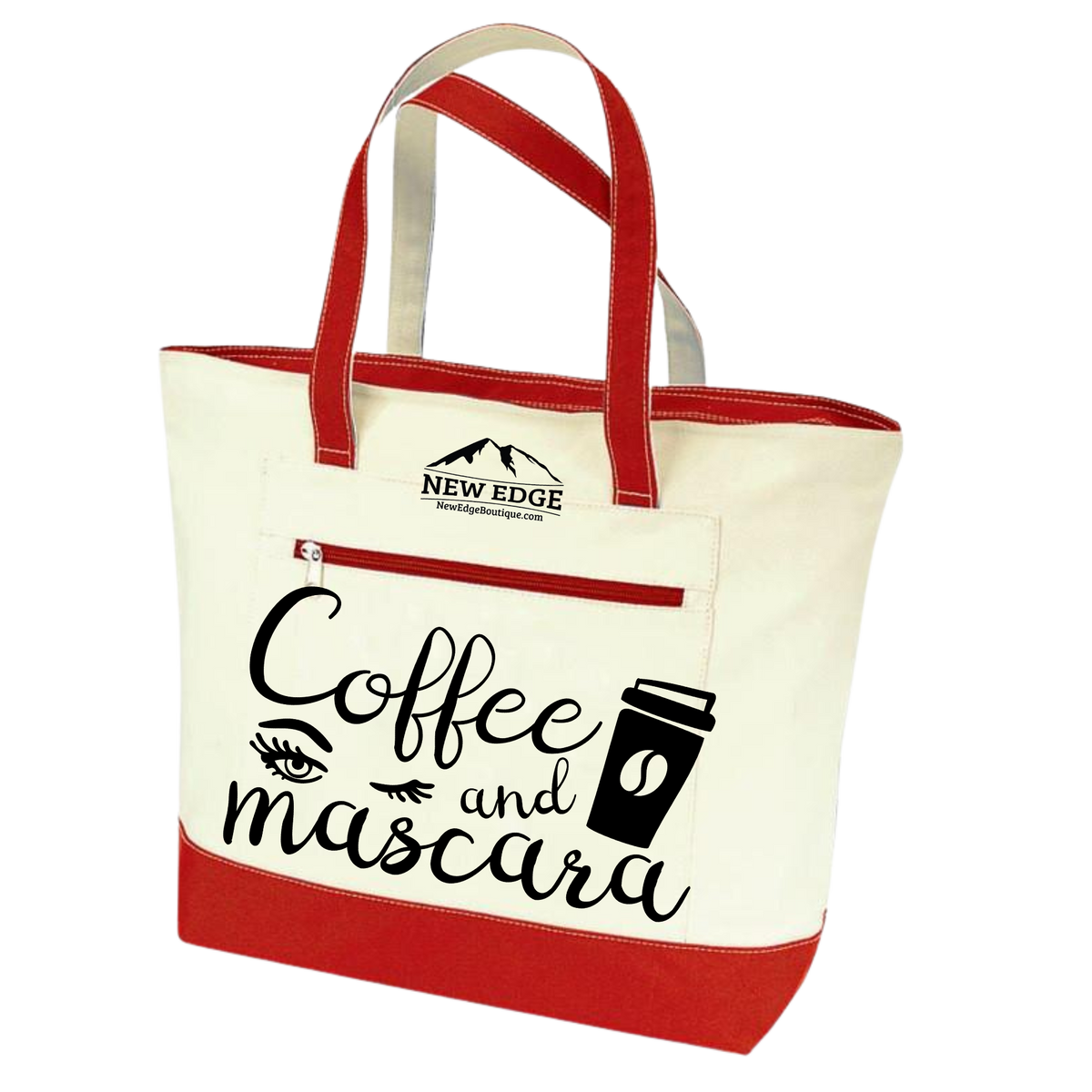 Coffee and Mascara. Coffee Lovers Tote Bag