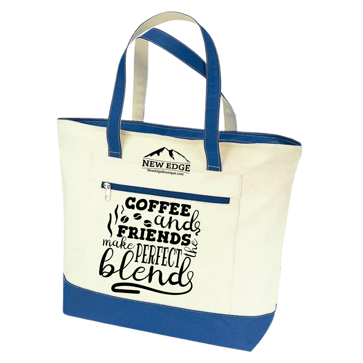 Coffee and friends make perfect blends. Coffee Lovers Tote Bag