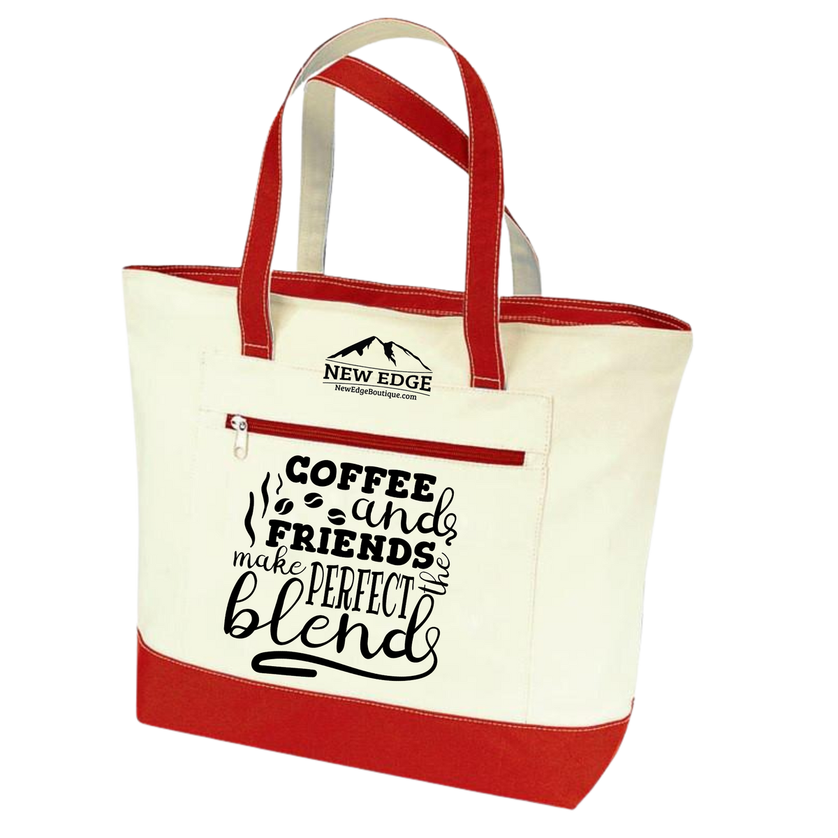 Coffee and friends make perfect blends. Coffee Lovers Tote Bag