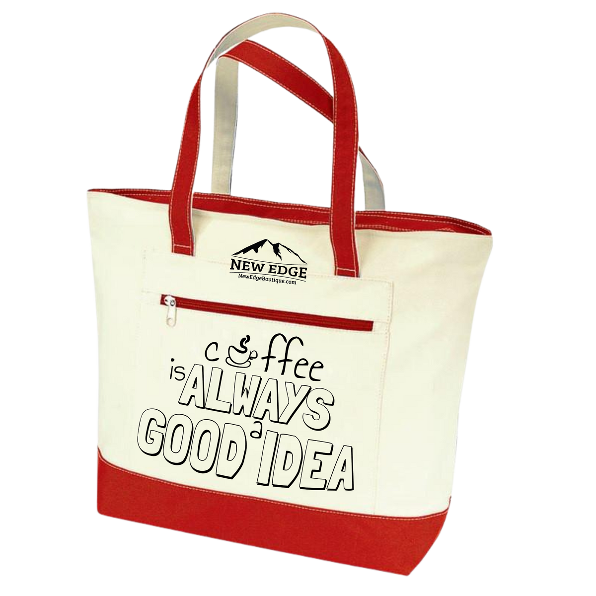 Coffee is always a good idea. Coffee Lovers Tote Bag