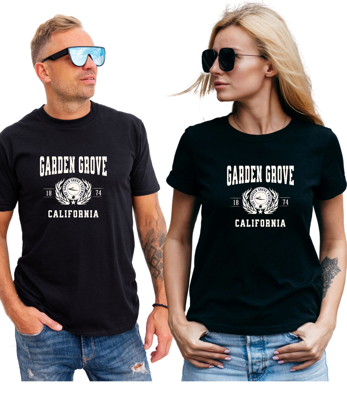 GARDEN GROVE COLLEGIATE CITY T-SHIRT.