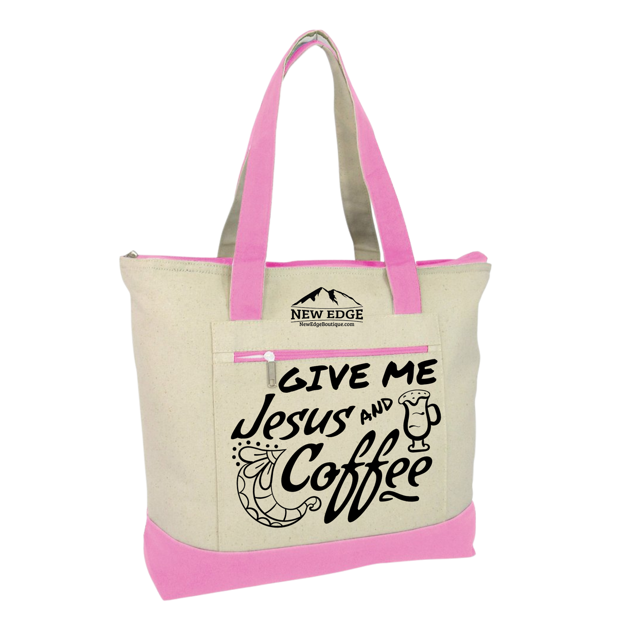 Give me Jesus and coffee. Coffee Lovers Tote Bag