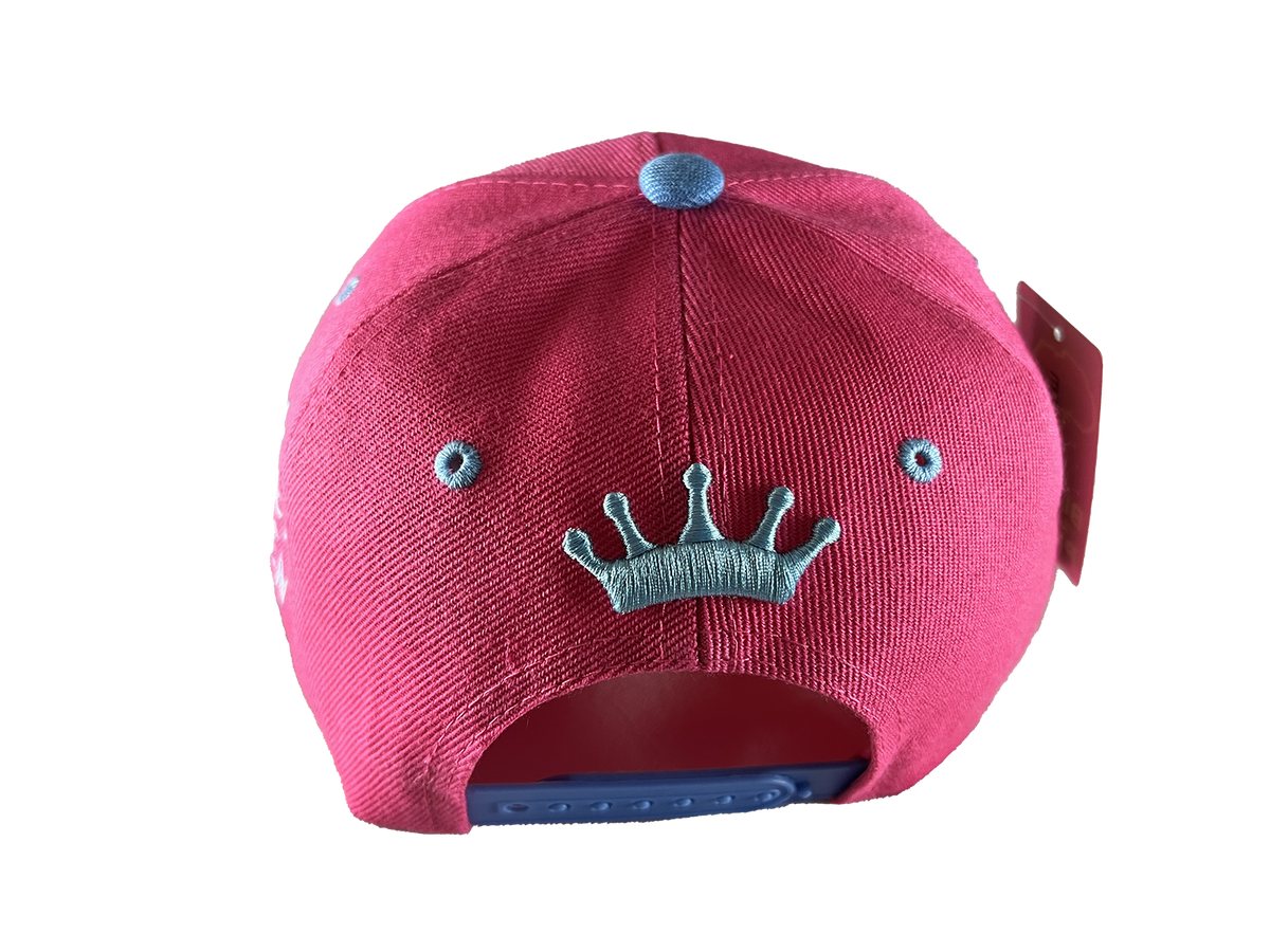 WOMENS SNAP BACK &quot;BLACK QUEEN&quot; PINK/HOT