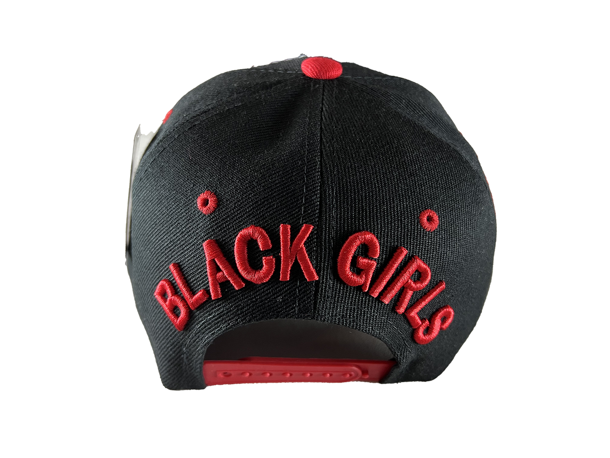 BLACK GIRLS SNAP BACK HAT