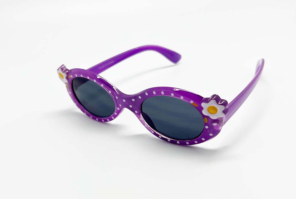 Girles Plastic Poker Dot Sunglasses