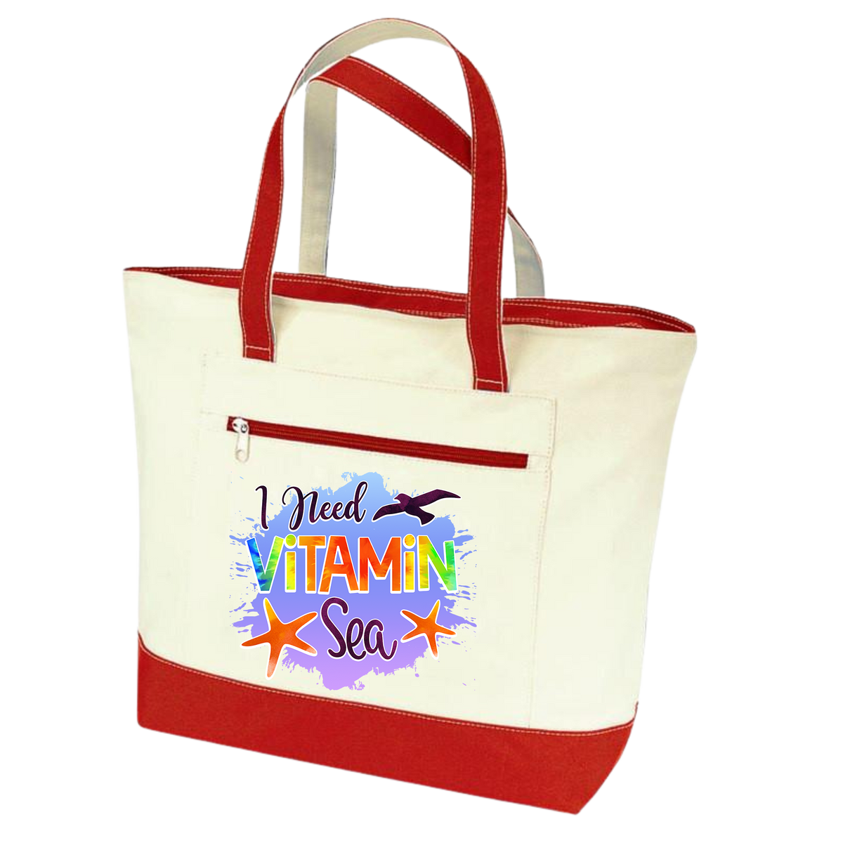 I need Vitamin Sea Summer Vibes Tote Bag