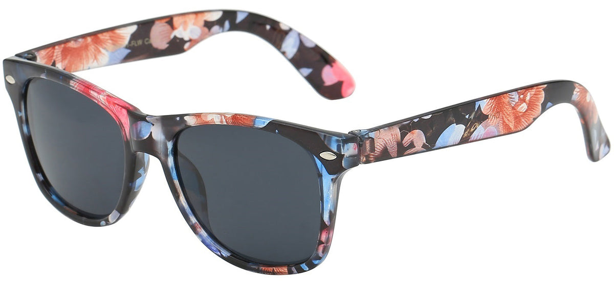 Retro Kids Sunglasses - KG-WF01-FLW