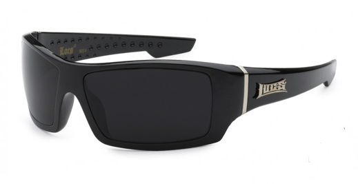 WRAP AROUND DARK LOC SUNGLASSES