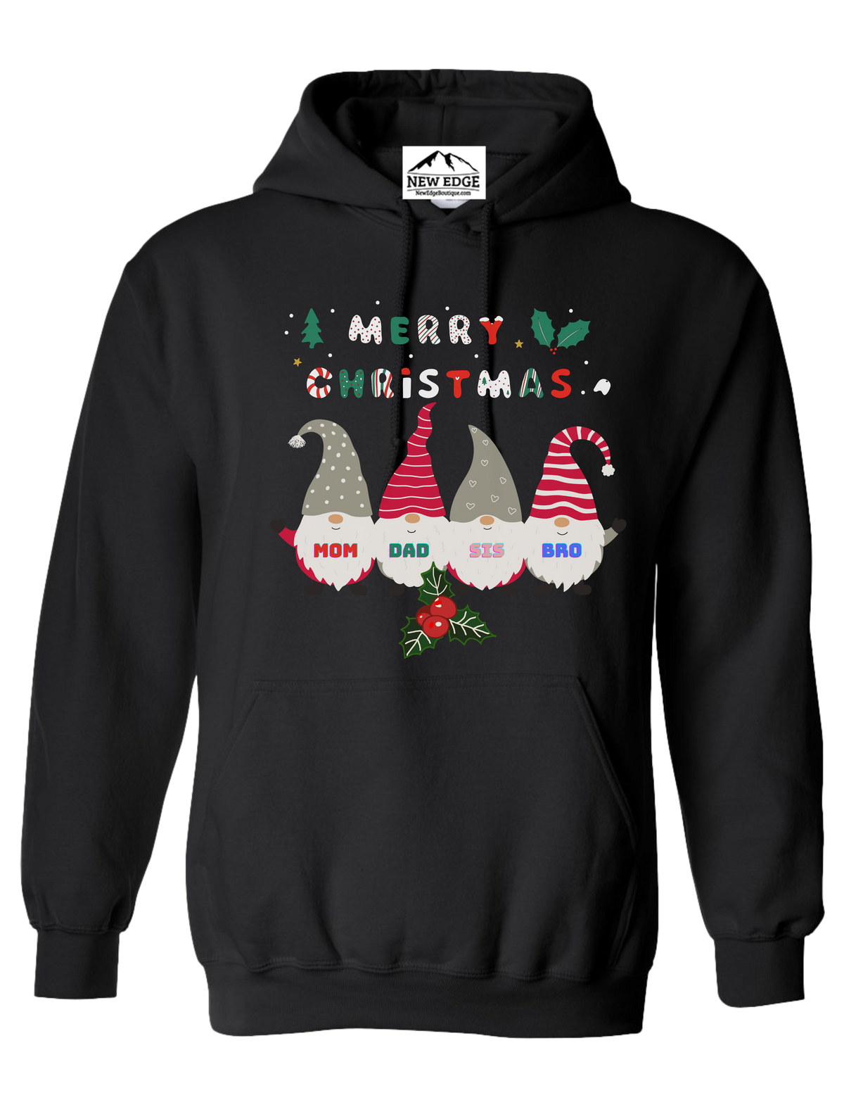 MERRY CHRISTMAS FAMILY UNISEX HOODIE