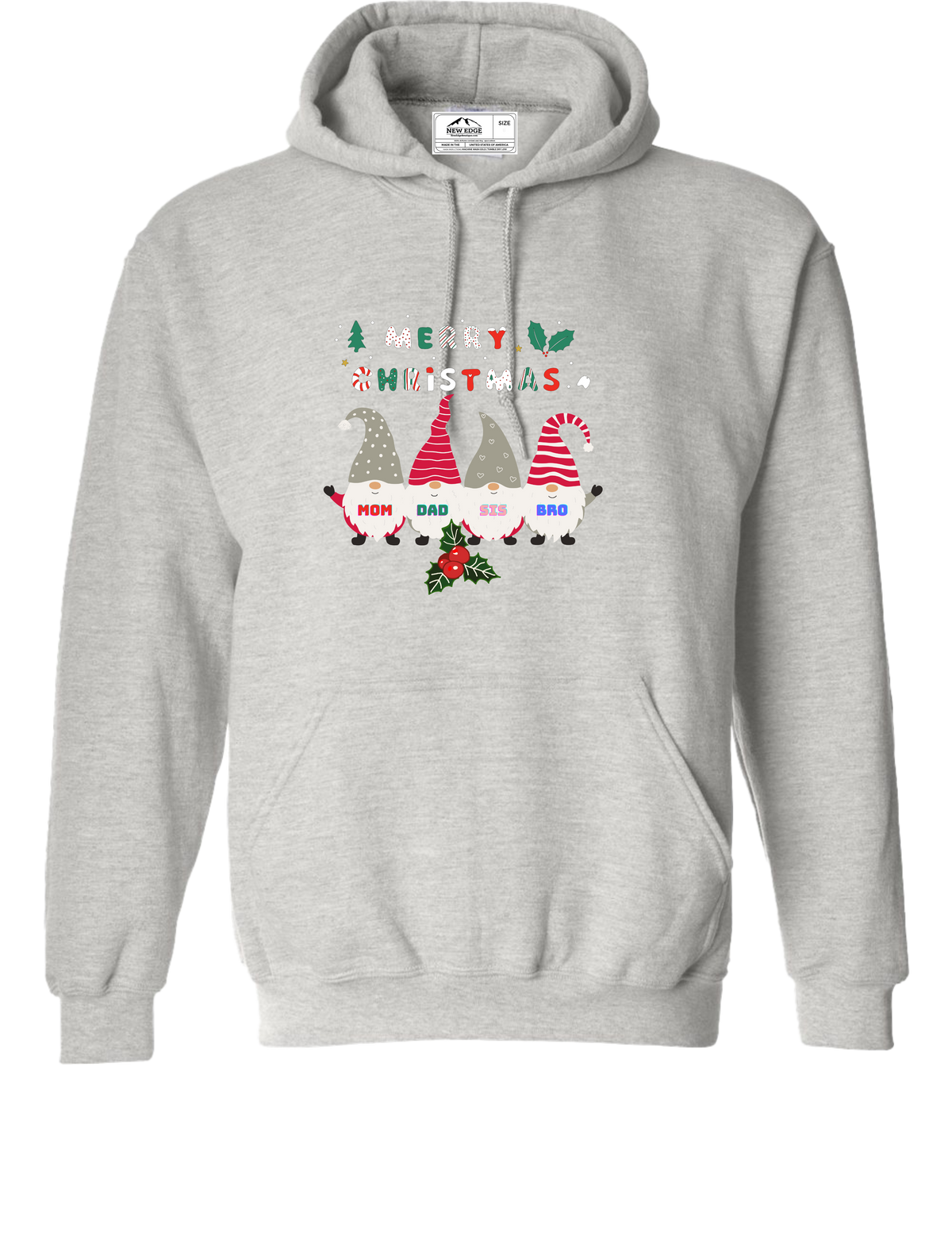 MERRY CHRISTMAS FAMILY UNISEX HOODIE