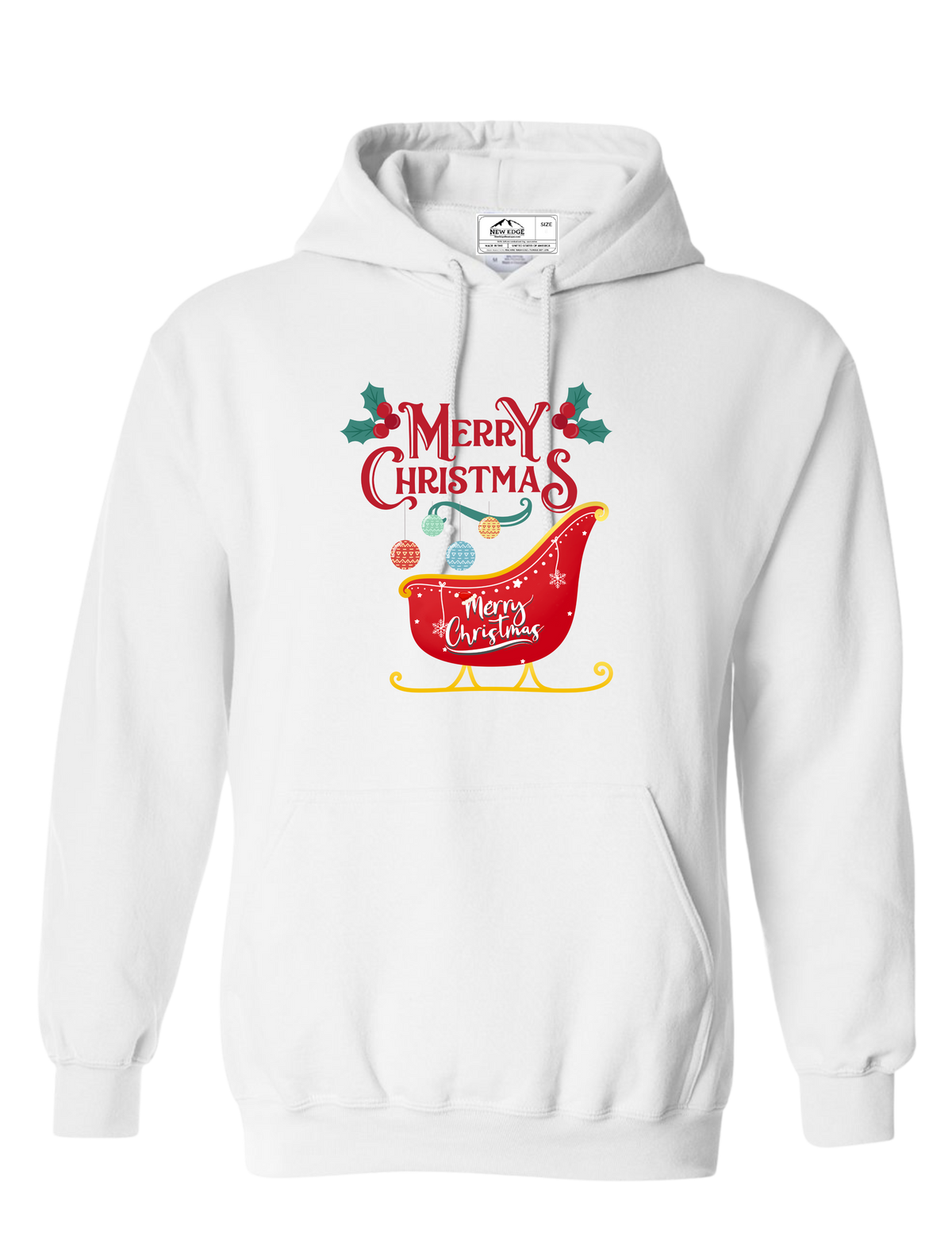 MERRY CHRISTMAS SANTA SLAY UNISEX HOODIE