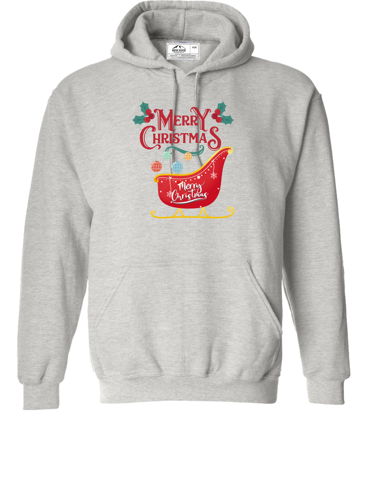 MERRY CHRISTMAS SANTA SLAY UNISEX HOODIE