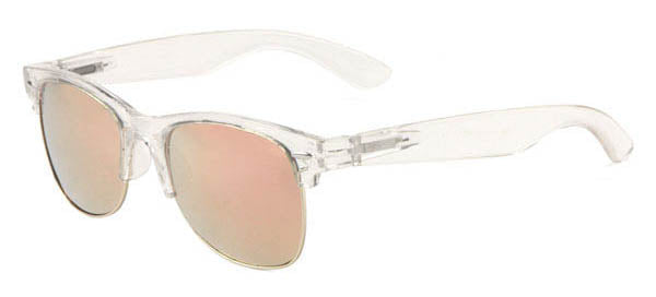 COLORED CLASSIC WAYFARER SUNGLASSES: MK-40311-CRYST-CM