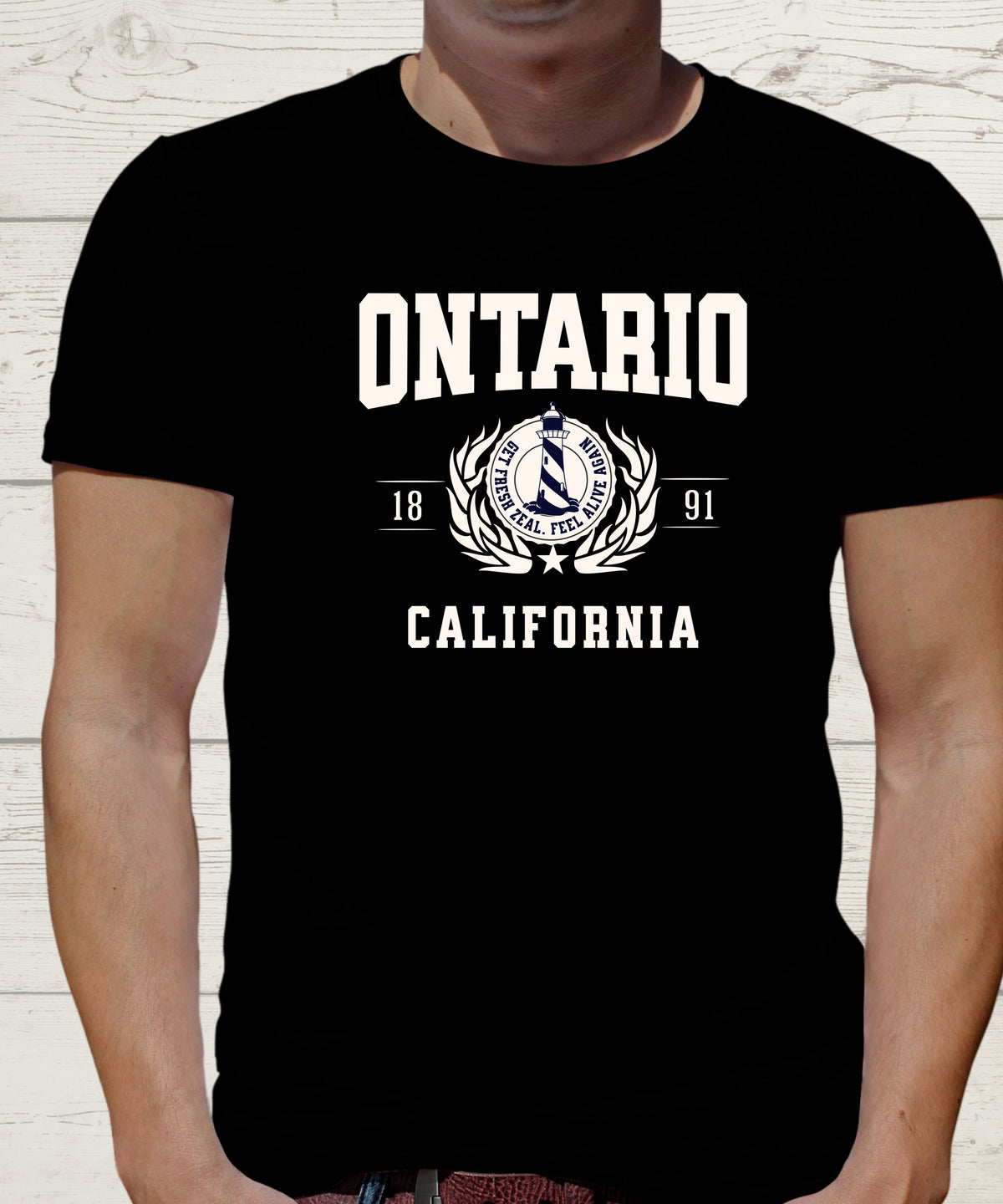 ONTARIO COLLEGIATE CITY T-SHIRT.