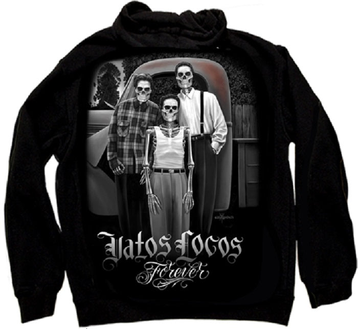 VATOS LOCOS MEN&#39;S ZIP Hoodie