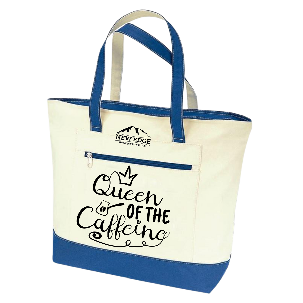 Queen of the caffein. Coffee Lover Tote Bag