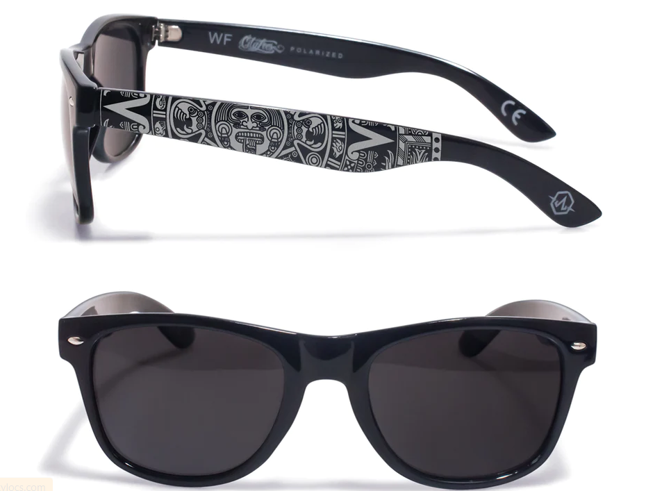 SIGNATURE SERIES MF AZTEC CALENDER ENGRAVED SUNGLASSES