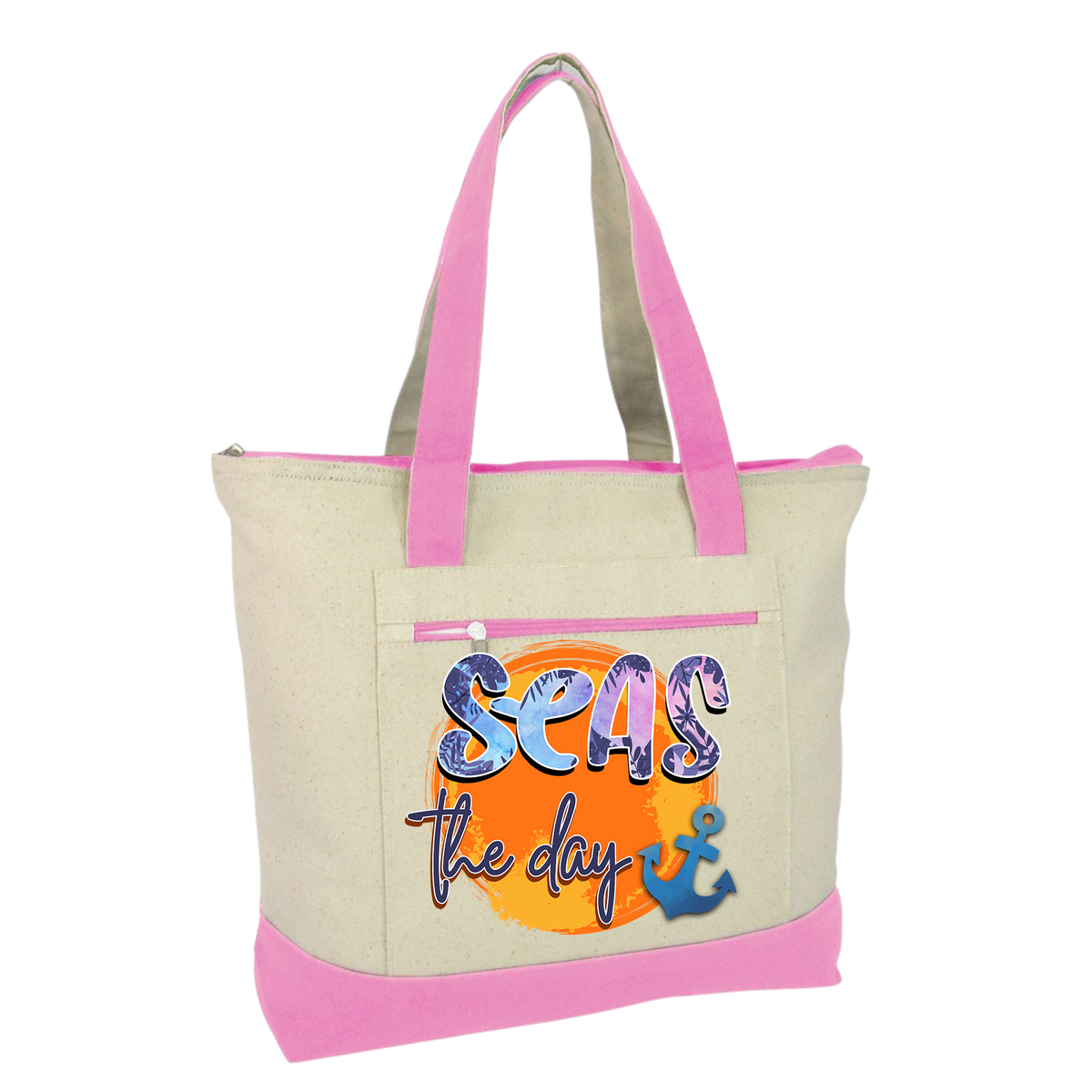 Seas the day summer Vibes Tote Bag