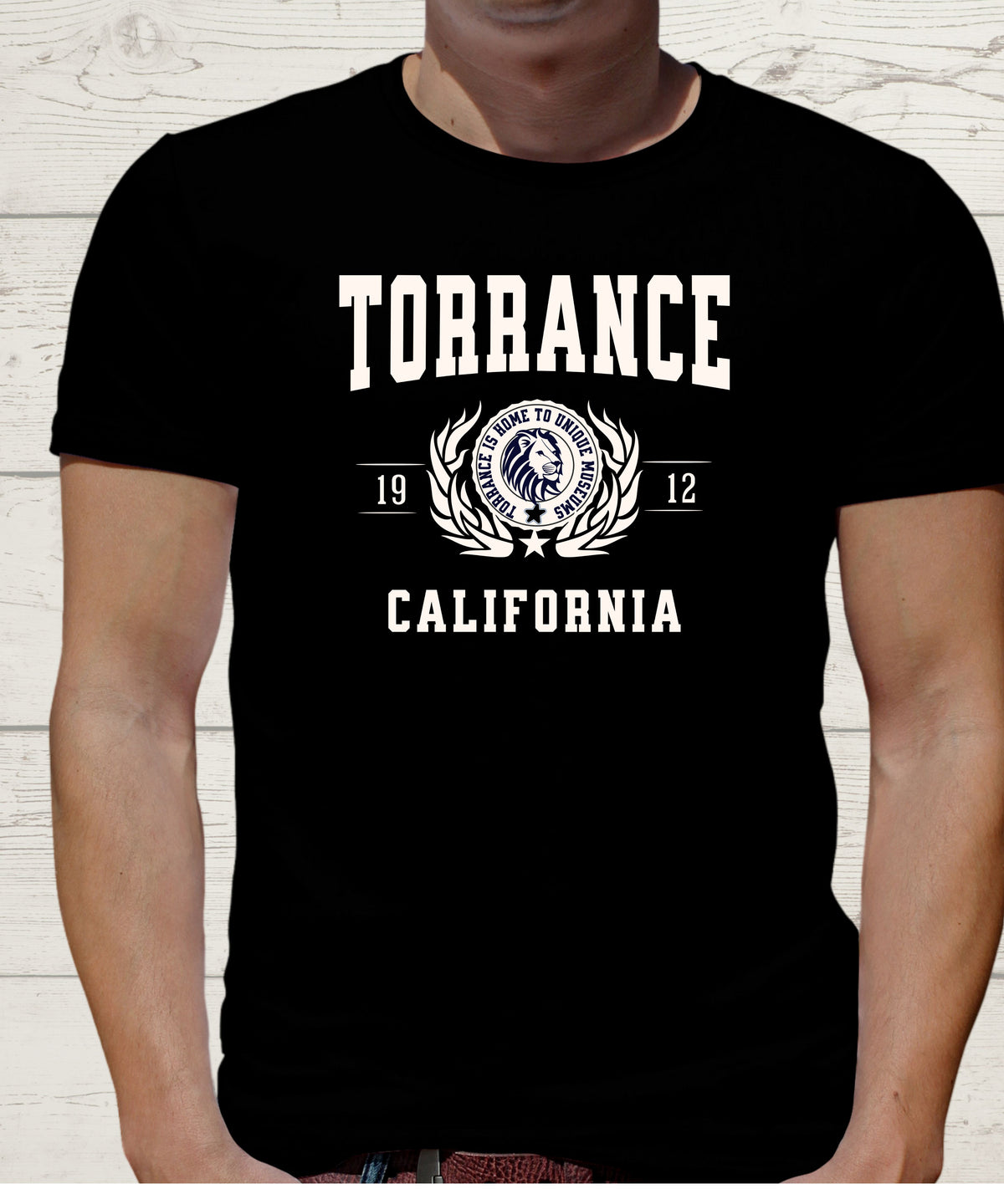 TORRANCE COLLEGIATE CITY T-SHIRT.