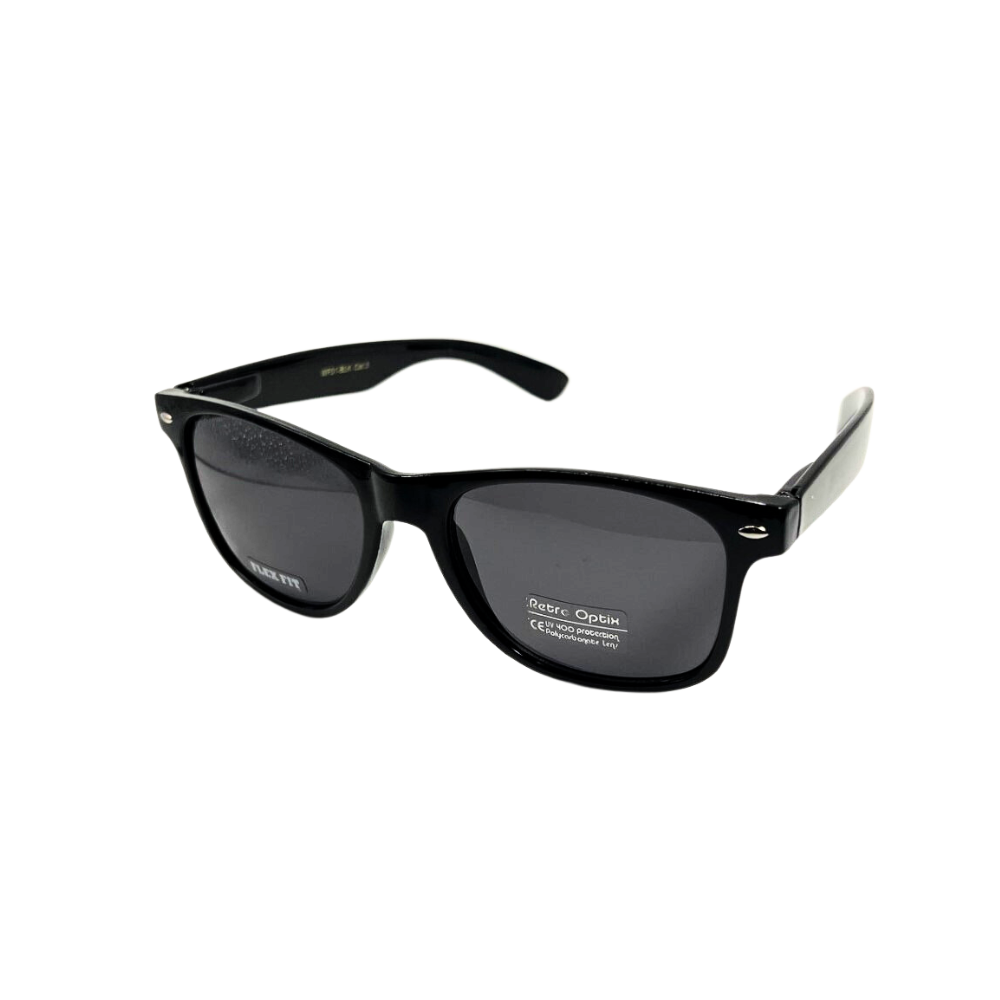 BANDANA-INSPIRED WAYFARER SHADES: WF01-BLK1