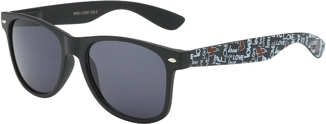 Retro Rewind WF01-LOVE Unisex Sunglasses