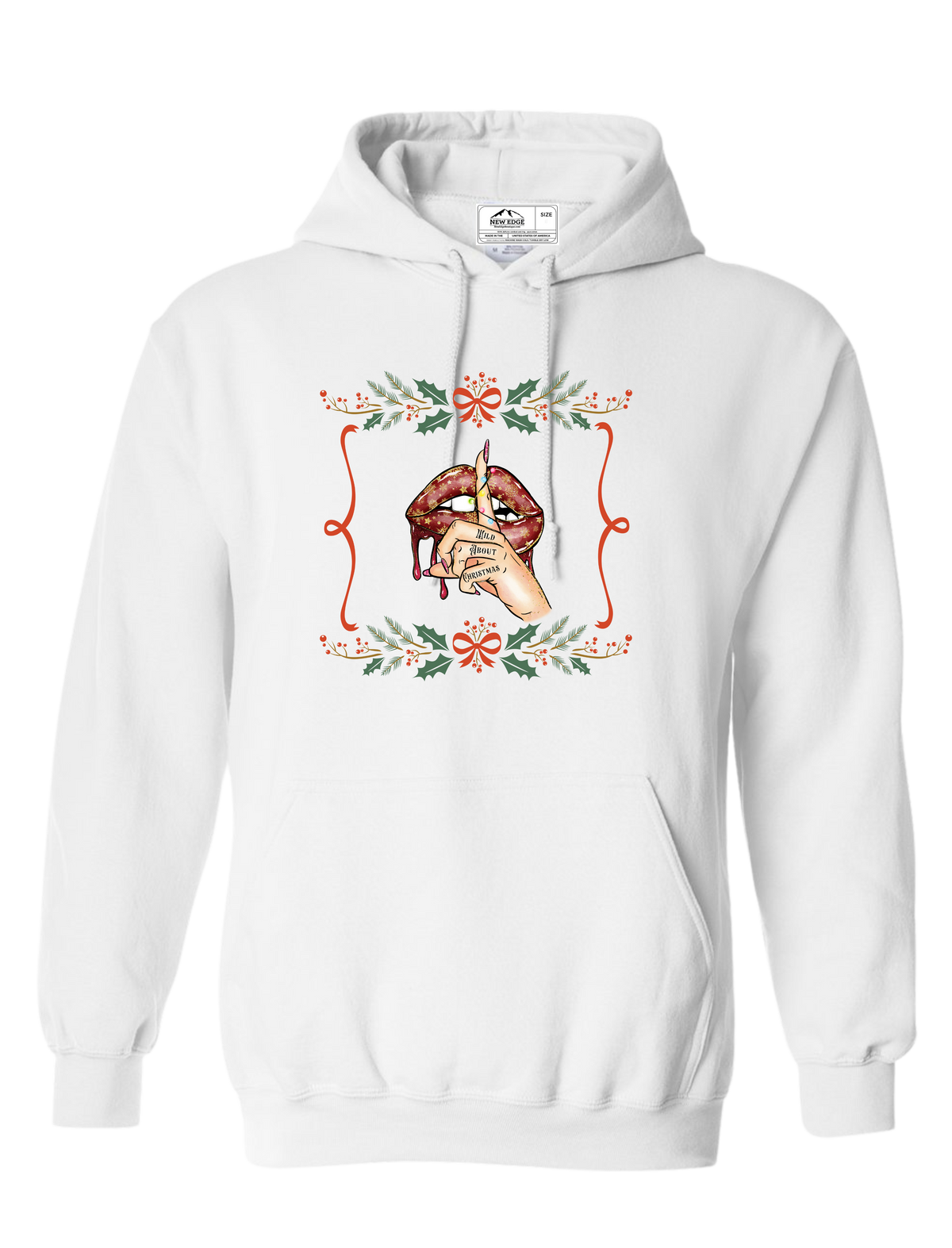 WILD ABOUT CHRISTMAS UNISEX HOODIE