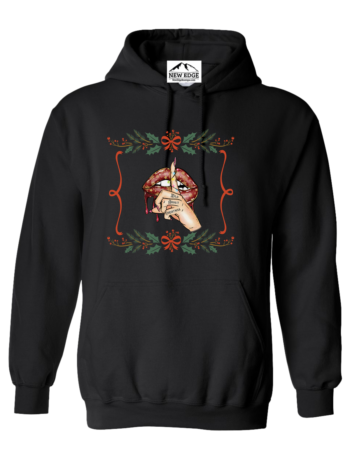 WILD ABOUT CHRISTMAS UNISEX HOODIE