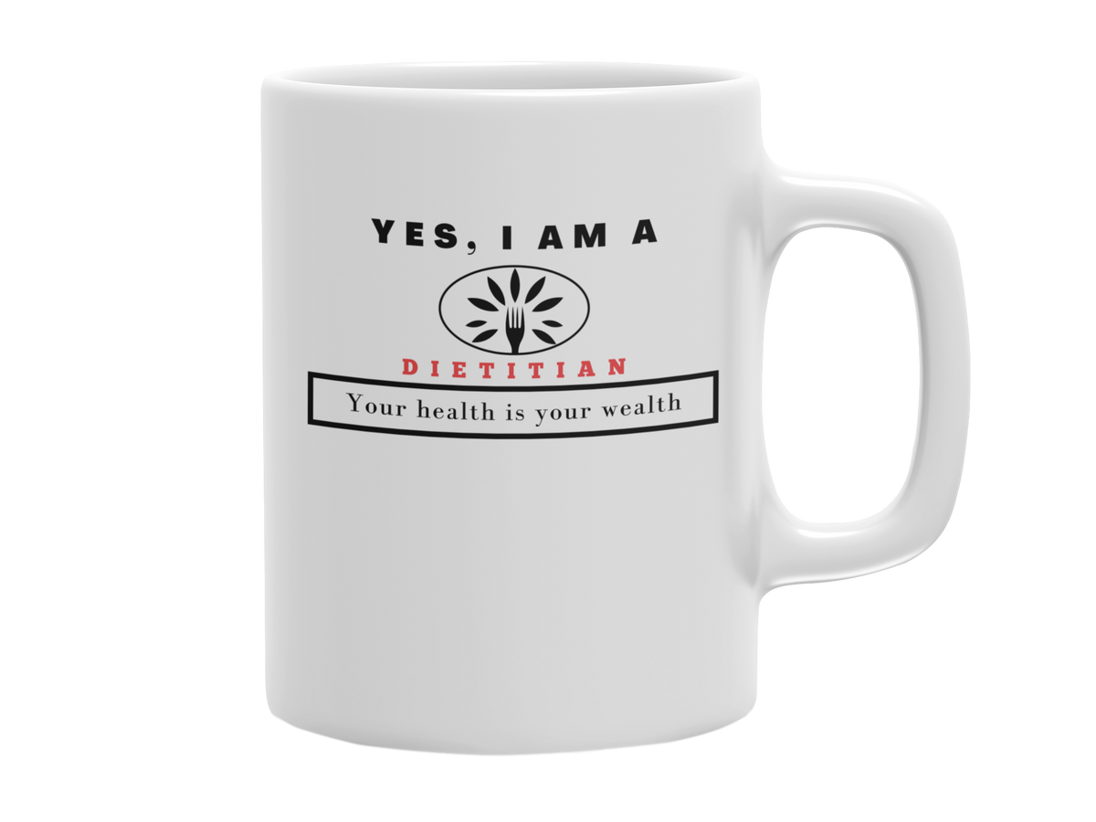 YES, I AM A DIETITIAN 11 OZ MUG