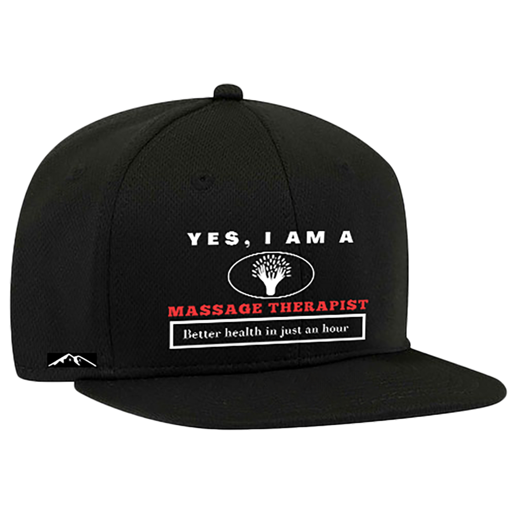 YES, I AM A MASSAGE THERAPIST SNAPBACK HAT. Better health in just an hour