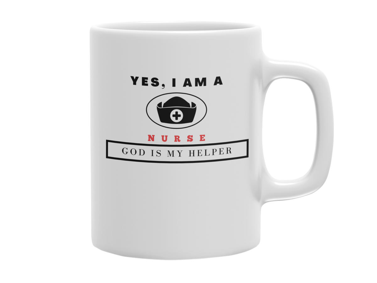 YES, I AM A NURSE 11 OZ MUG