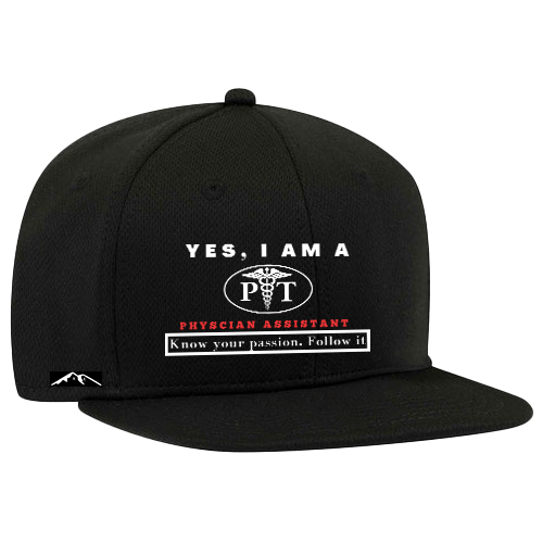 YES, I AM A PHYSCIAL ASSISTANT SNAPBACK HAT. Know your passion. Follow it.